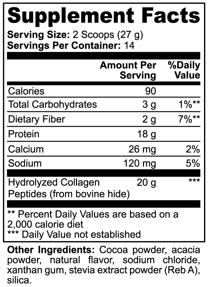 Collagen Peptides Powder | Rituel Cacao Beauté | 400g