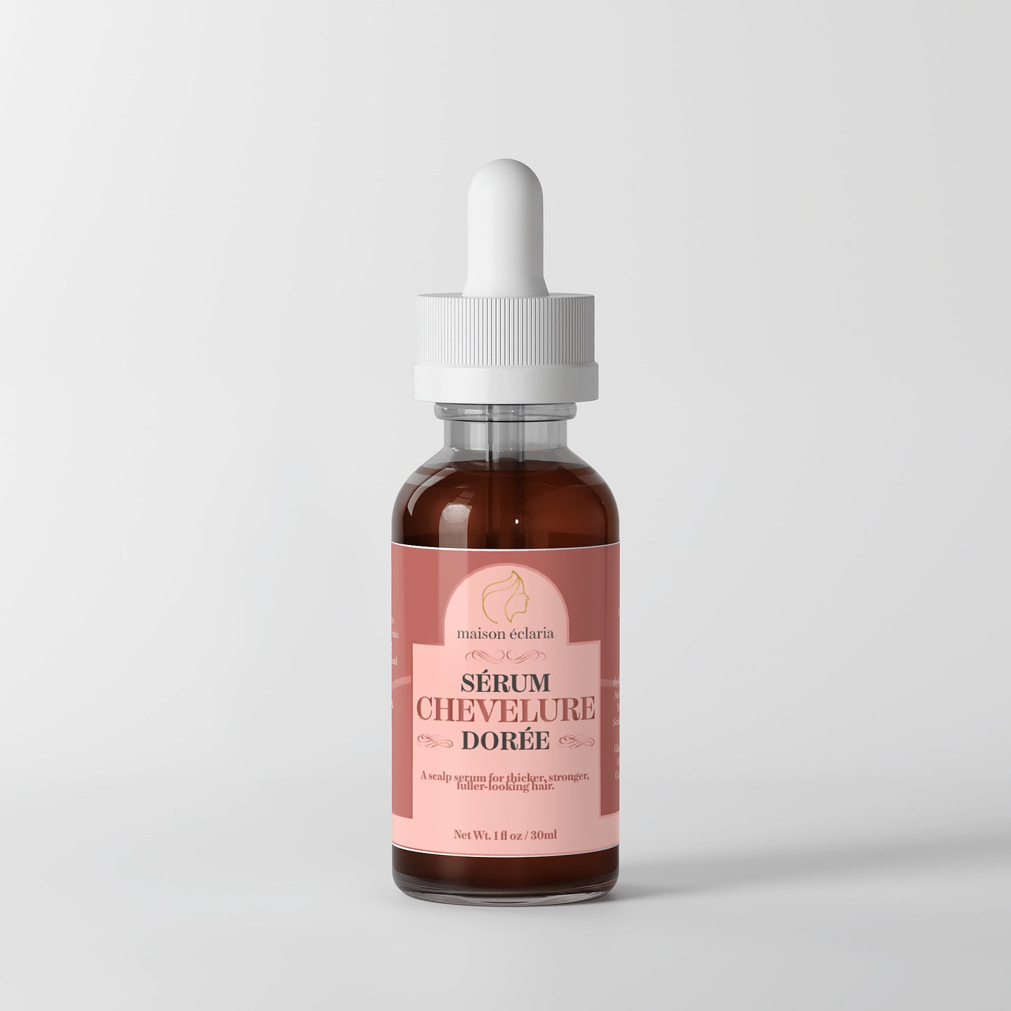 Peptide Hair Growth Serum | Sérum Chevelure Dorée | 30ml