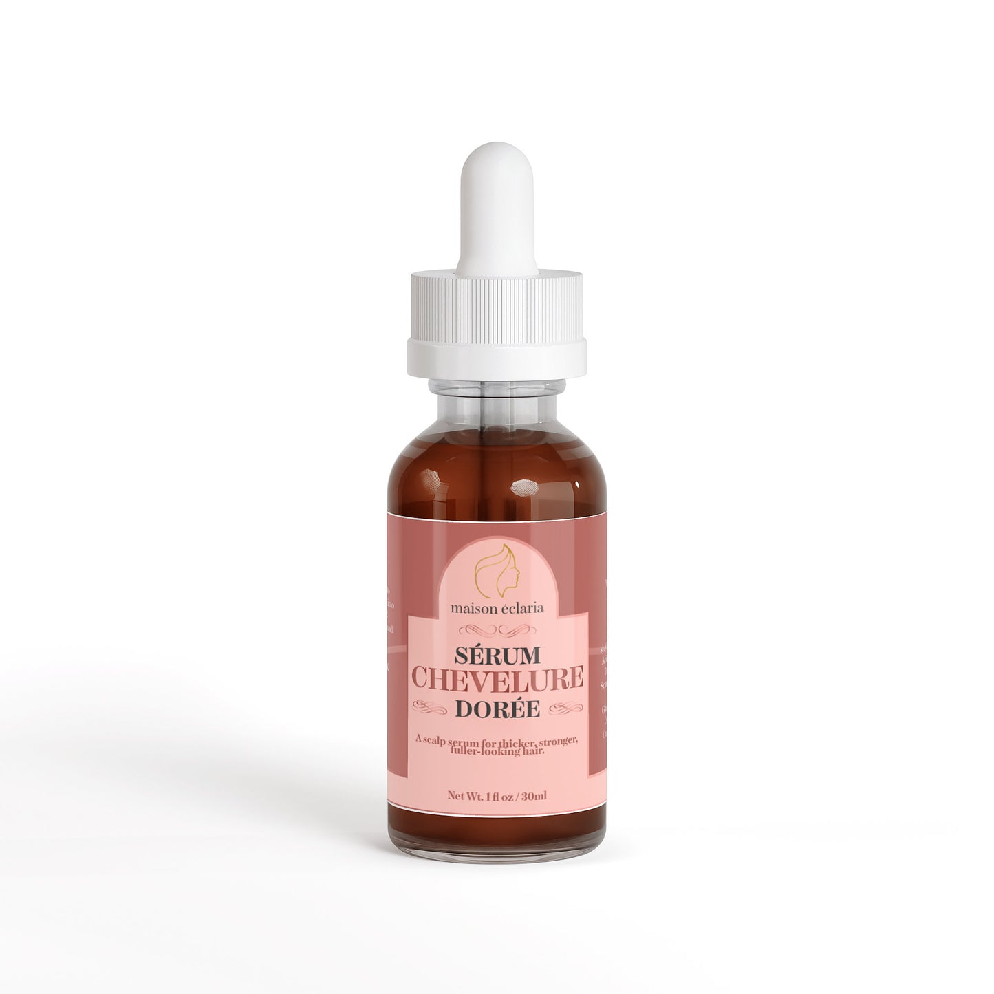 Peptide Hair Growth Serum | Sérum Chevelure Dorée | 30ml