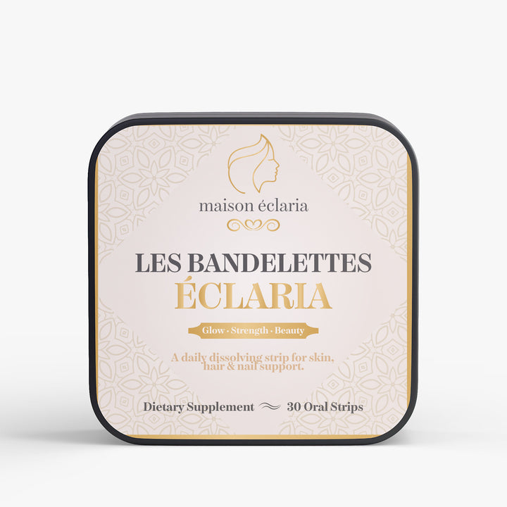 Beauty + Collagen Oral Dissolving Strips | Les Bandelettes Éclaria | 30 Strips