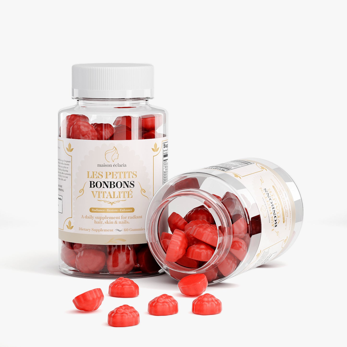 Multivitamin & Biotin Beauty Supplement | Les Petits Bonbons Vitalité | 180g