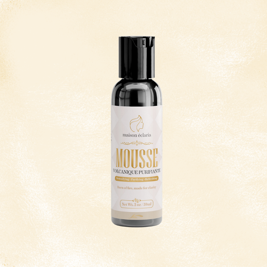 Charcoal Facial Cleanser | Mousse Volcanique Purifiante | 59ml