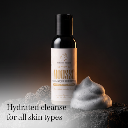 Charcoal Facial Cleanser | Mousse Volcanique Purifiante | 59ml