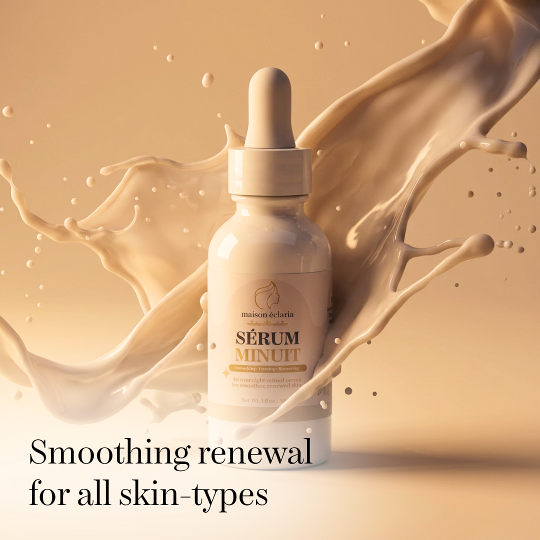 Retinol and Peptide Face Serum | Sérum Minuit | 30ml
